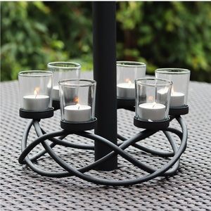 Black Candle Holder